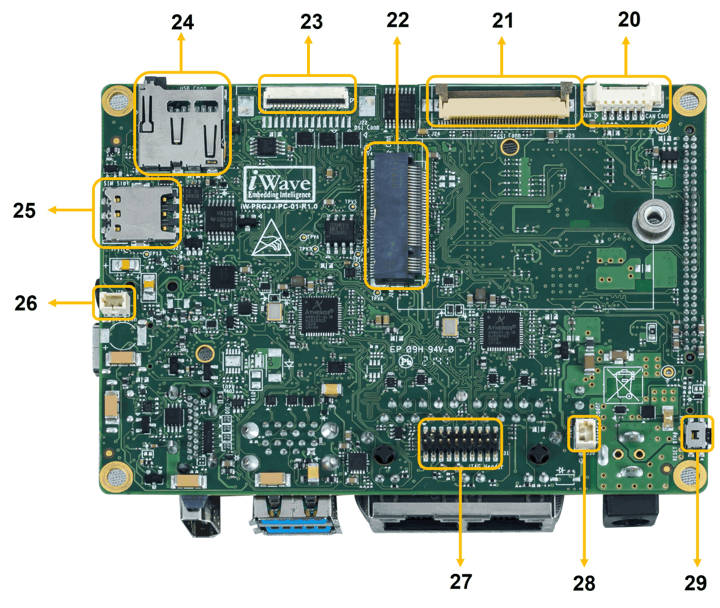 i.MX 93 OSM based Pico ITX SBC– Bottom view i.MX 93 OSM based Pico ITX SBC– Bottom view