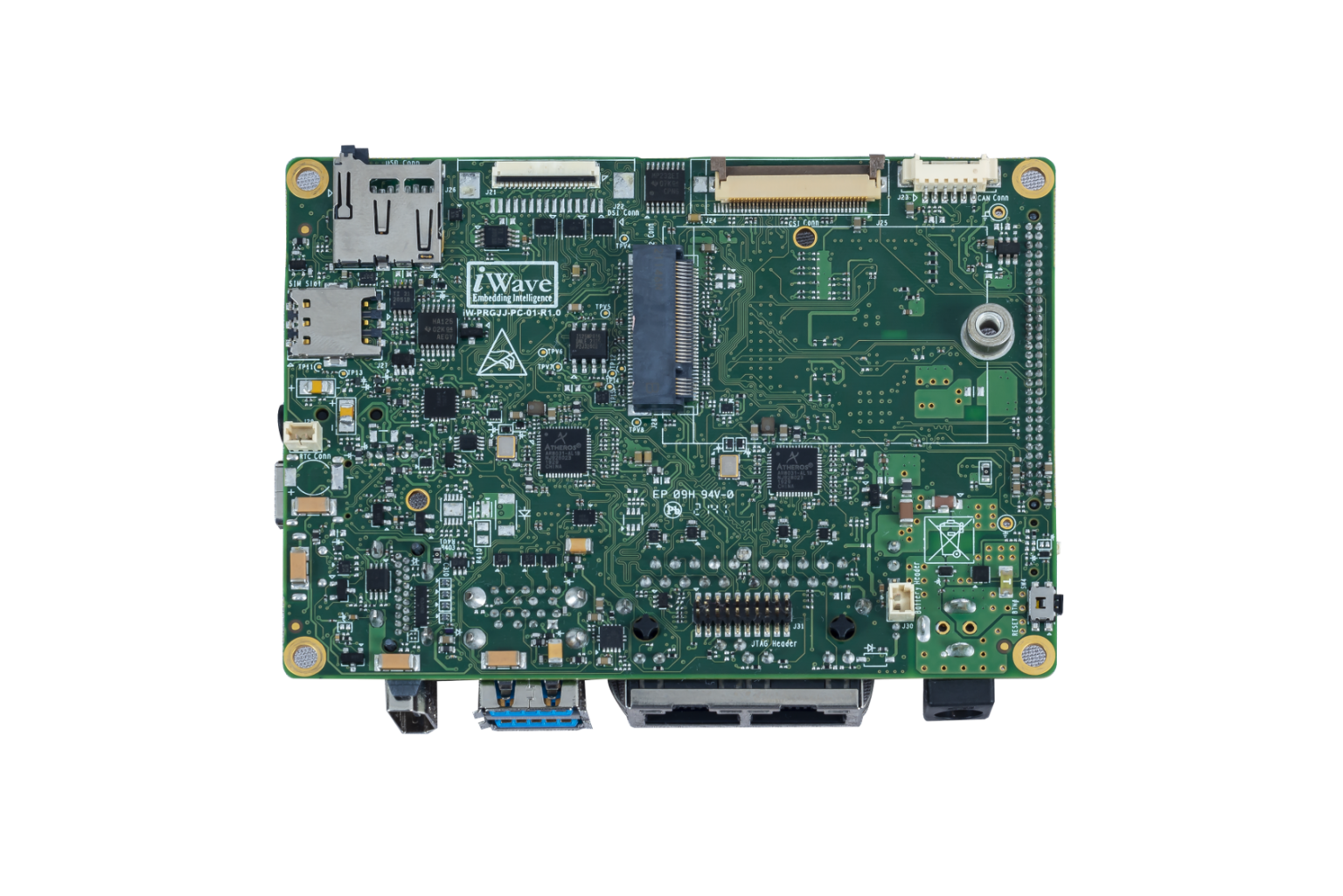 i.MX 8M Plus OSM Dev. Kit_bottomview_iWave Systems
