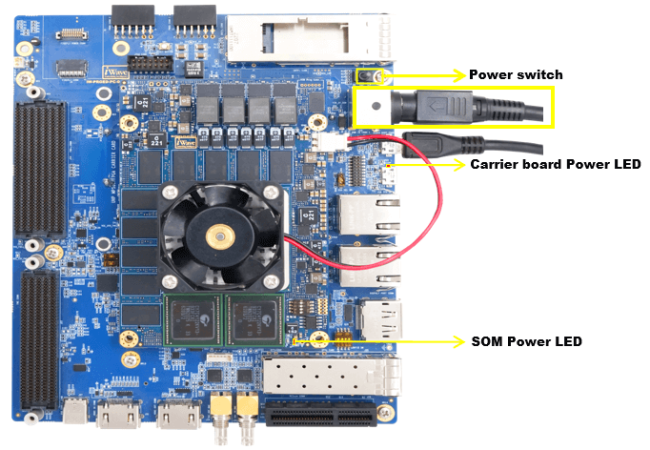 Agilex 7 R24C_Powering on port