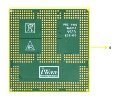 TI AM62Ax based SOM – Bottom view image