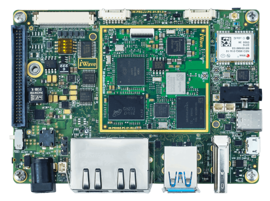 i.MX 91 SBC Top View